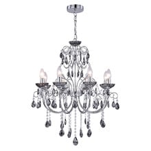 Charley Metal & Crystal 8 Light Chandelier